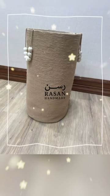 باکس مدل استوانه جنس نخ پنبه